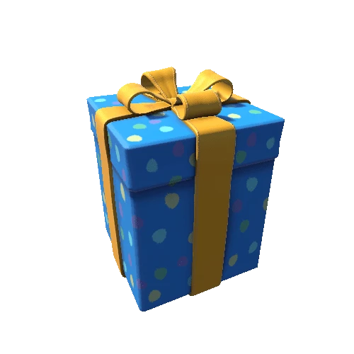gift box 2 Blue
